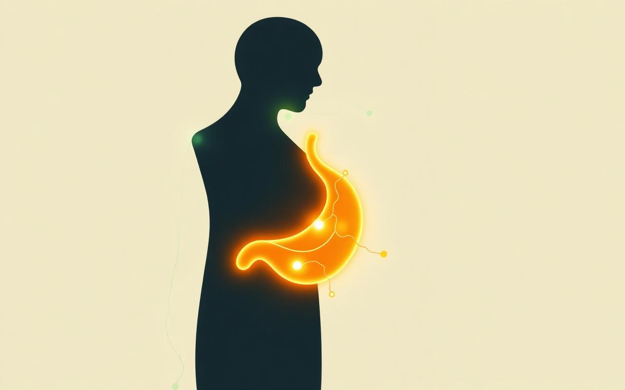 Diagram showing how Crave Balance™ supports the gut-brain appetite axis